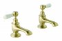 BC Designs Victrion Lever Bath Pillar Taps