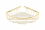 BC Designs Victrion Corner Shower Basket
