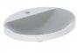 Geberit VariForm 550mm Oval 1 Tap Hole Countertop Basin - No Overflow