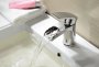 RAK Art Curve Waterfall Mono Basin Mixer Tap