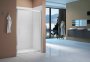 Merlyn Vivid Boost Complete 1400mm Sliding Shower Door - Chrome Frame Pack (Box 1 & 2)