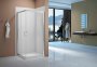 Merlyn Vivid Boost 800mm Corner Entry Shower Enclosure - Chrome