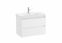 Roca Ona Unik 800mm Basin & Matt White Unit (2 Drawers)