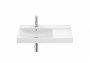 Roca Ona Unik 800mm Left Hand Basin & Matt Sand Grey Unit (1 Drawer)