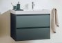 Roca Ona Unik 800mm Right Hand Basin & Matt Grey Unit (2 Drawers)