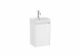 Roca Ona Unik Compact 400mm Basin & Matt White Unit (1 Drawer)