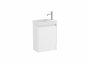 Roca Ona Unik Compact 450mm Right Hand Basin & Matt White Unit (1 Door)