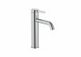 Roca Ona Chrome Smooth Bodied Medium Height Basin Mixer with Click-Clack Waste