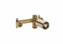 Roca Ona Wall-Mounted Built-in Basin Mixer - Rose Gold