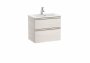 Roca The Gap Compact Nordic Ash 600mm 2 Drawer Vanity Unit with Basin