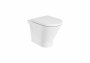 Roca The Gap Round Rimless Back to Wall Toilet