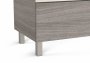 Roca The Gap City Oak 800mm 2 Drawer Vanity Unit with Left Handed Basin