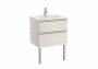 Roca The Gap Nordic Ash 600mm 2 Drawer Vanity Unit with Basin