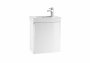 Roca Mini Gloss White Vanity Unit and Basin