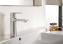 Roca Naia Chrome Smooth Bodied Extended Height Basin Mixer with Click-Clack Waste