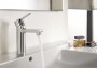 Roca Naia Chrome Smooth Bodied Basin Mixer