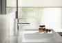 Roca Naia Chrome Smooth Bodied Basin Mixer