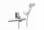 Roca Naia Chrome Deck-Mounted Bath Shower Mixer