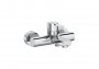 Roca Naia Chrome Wall-Mounted Bath Shower Mixer