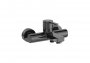 Roca Naia Titanium Black Wall-Mounted Bath Shower Mixer