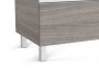 Roca Victoria Basic Unik Birch 800mm Basin Unit with 3 Drawers