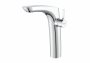 Roca Insignia Single Lever Extended Height Basin Mixer With Smooth Body, Cold Start 3/8