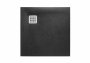 Roca Terran Extra-Slim 900x900mm Black Anti-Slip Shower Tray