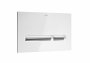 Roca PL5 White/Grey Dual Flush Plate