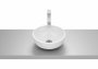 Roca Optica White 350mm Tapered Round Countertop Basin