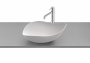 Roca Ohtake Matt White Countertop Basin