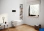 Villeroy & Boch Viconnect Pro 2.0 Wall Installation Frame Bundle with Architectura Square WC & Matt Black Flush Plate