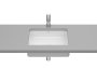 Roca Inspira 430mm Under Countertop Basin - Matt White