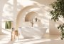 Scudo Coral 1700 x 750mm Freestanding Bath - Gloss White