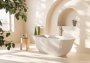 Scudo Coral 1700 x 750mm Freestanding Bath - Gloss White