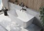 Scudo Porto 1700 x 800mm Back-to-Wall Bath - Gloss White