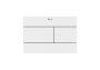 Roca In-Wall PS2 Dual Flush Plate - Matt White