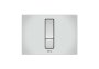 Roca In-Wall PS4 Dual Flush Plate - Chrome