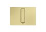 Roca In-Wall PS4 Dual Flush Plate - Brushed Brass