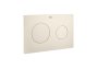 Roca In-Wall PL10 Dual Flush Plate (Duplo One) - Beige