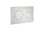 Roca In-Wall PL10 Dual Flush Plate (Duplo One) - Pearl
