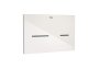 Roca In-Wall EP3 Electronic Touchless Dual Flush Plate (Duplo One) - Pearl