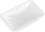 Villeroy & Boch Loop & Friends 675 x 450 x 185mm Inset Basin with Overflow - White Alpin