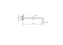 Vitra Origin 90 Degree Connection Pipe - Soft Copper