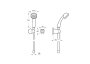 Vitra Solo C Hand Shower - Chrome