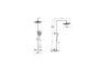Vitra AquaHeat Bliss 240 2F Shower Set - Matt Black