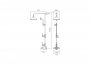 Booth & Co. Axbridge Cross 2 Outlet Exposed Shower Column - Chrome