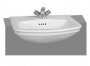 Vitra Serenada Semi Recessed 2 Tap Hole Basin