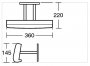 Ideal Standard Miscellaneous Multi System Back Rest