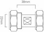 Vado i-Tech Protherm In-Line Thermostatic Valve