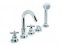 Vado Elements 5 Hole Bath Shower Mixer